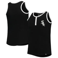 Chicago White Sox New Era Girls Youth Henley Tank Top - MLB
