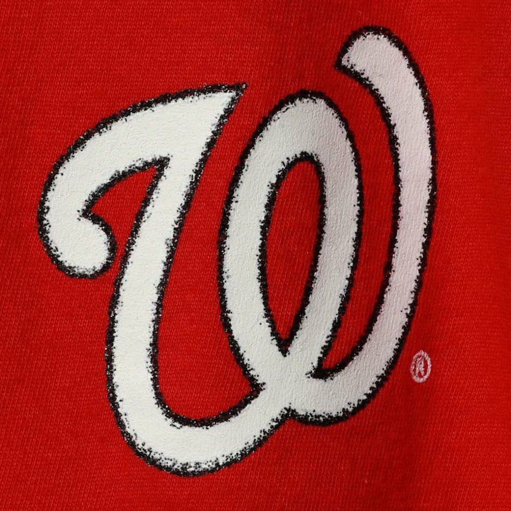 Washington Nationals New Era Girls Youth Henley Tank Top - MLB