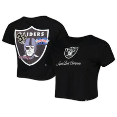Las Vegas Raiders New Era Women's Historic Champs T-Shirt Black | NFL