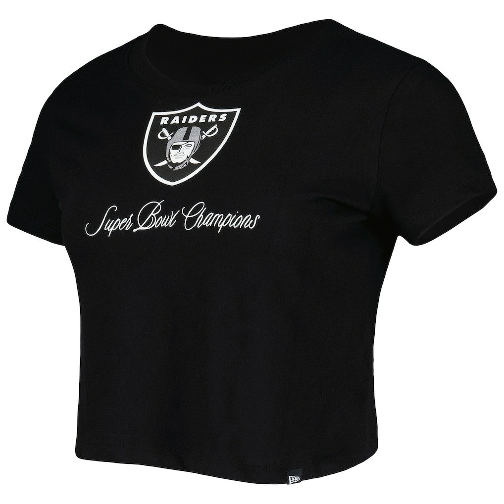 Las Vegas Raiders New Era Women's Historic Champs T-Shirt Black | NFL