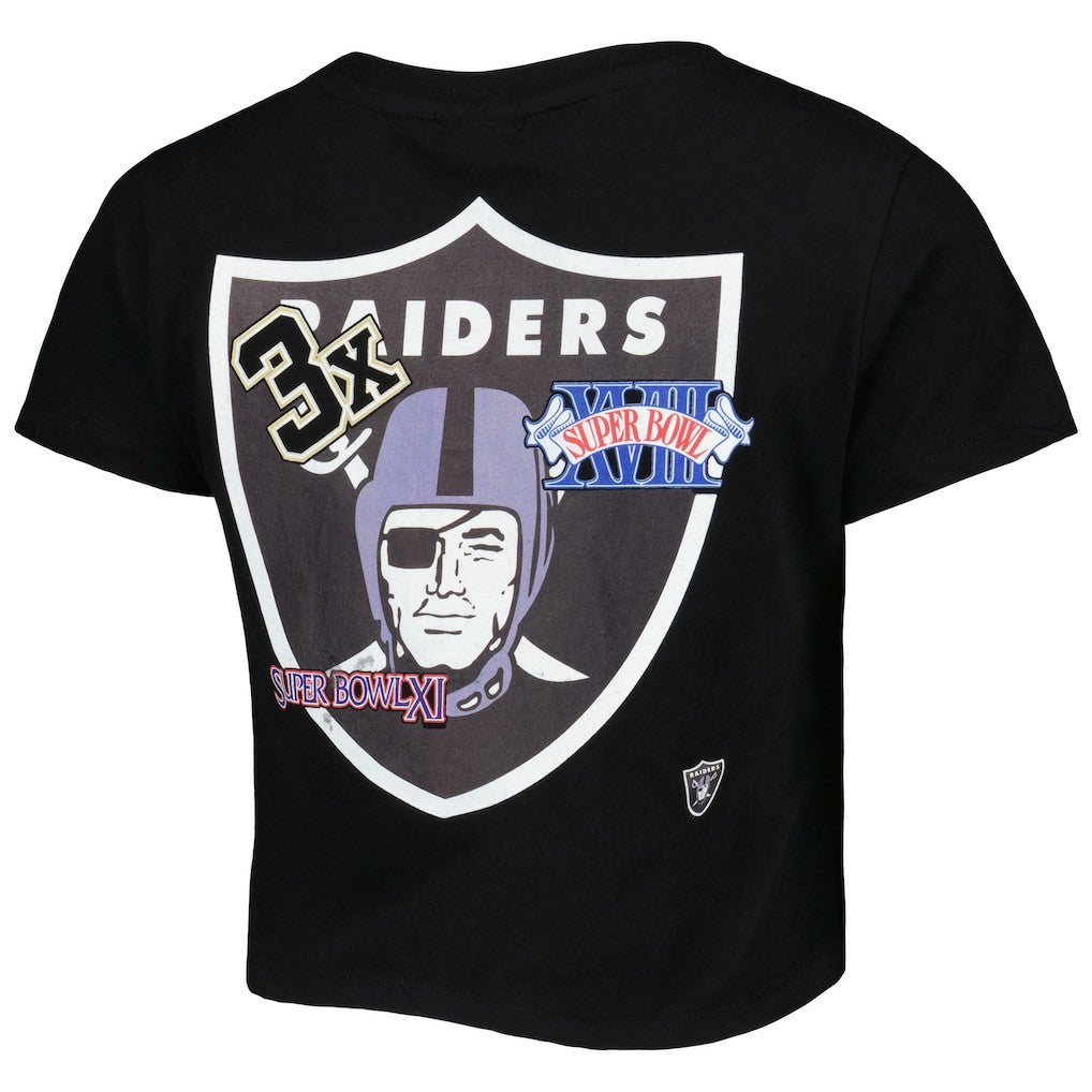 Las Vegas Raiders New Era Women's Historic Champs T-Shirt Black | NFL