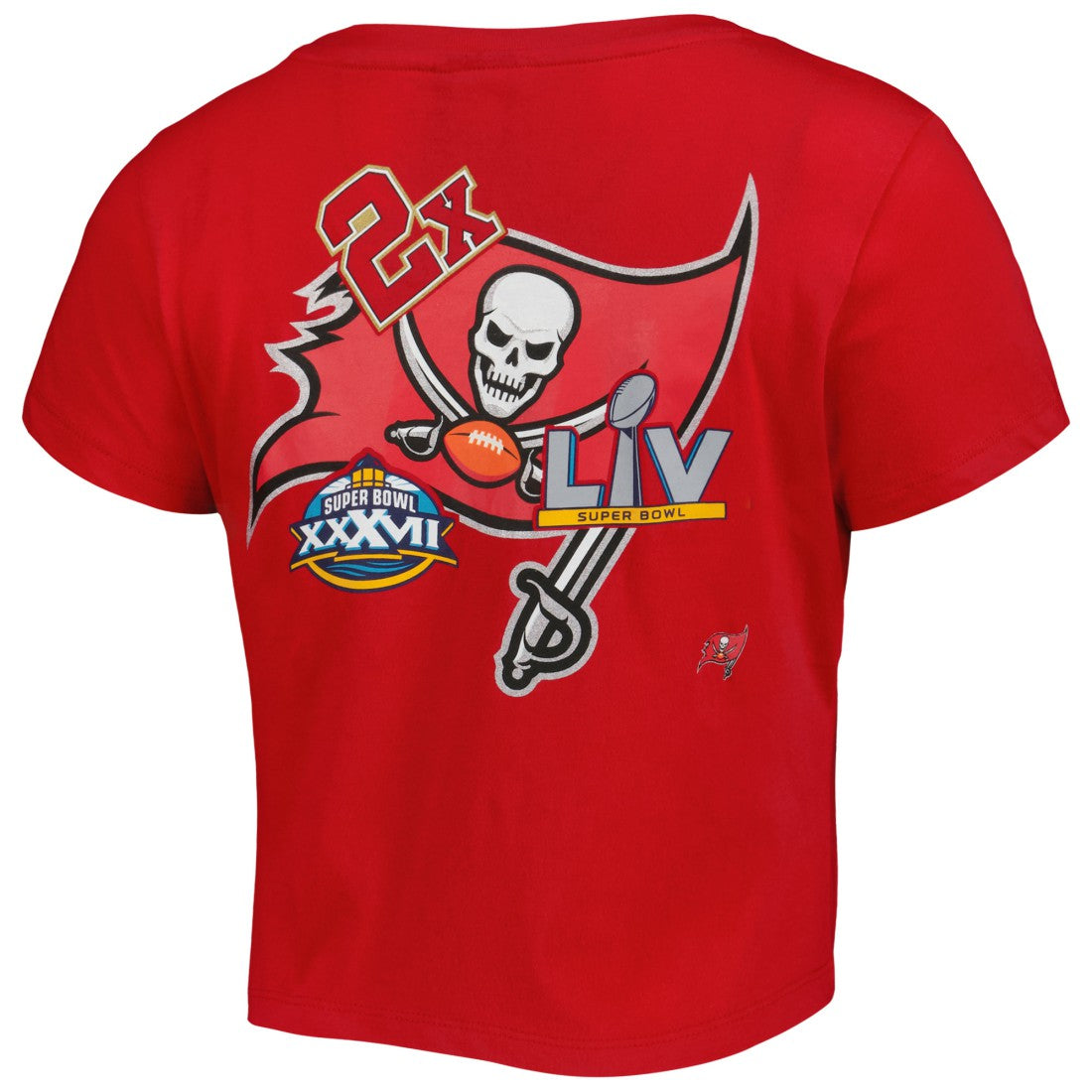 Tampa Bay Buccaneers New Era Women's Historic Champs T-Shirt Red | NFL
