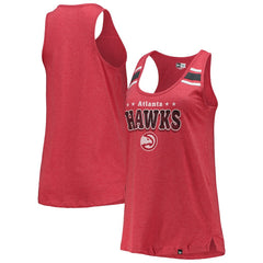 Atlanta Hawks Women's Scoop-Neck Racerback Tank Top Red - NBA