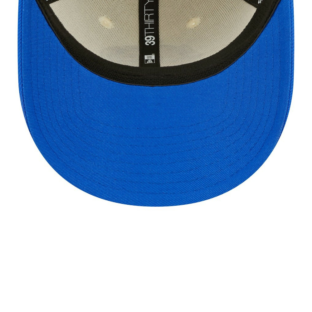 Los Angeles Rams New Era 2022 Sideline 39THIRTY 2-Tone Flex Hat Cream/Royal | NFL