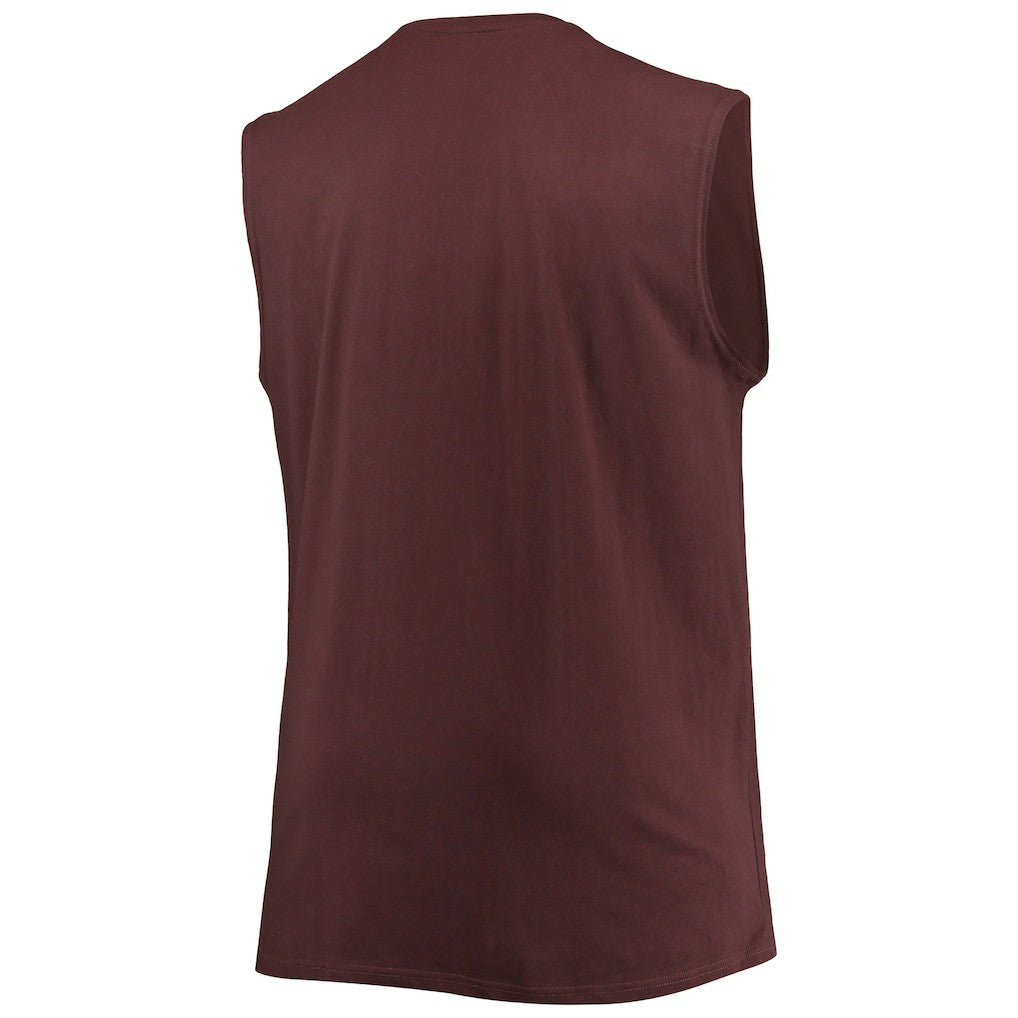 Cleveland Browns Big & Tall Muscle Tank Top Brown | NFL