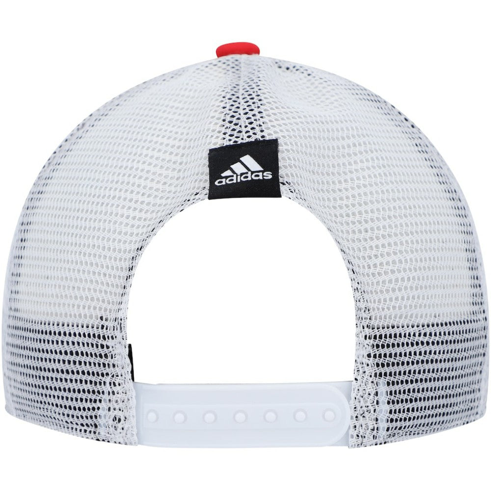Chicago Blackhawks adidas Women's Graphic Foam Trucker Snapback Hat - Red/White - NHL