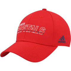 Washington Capitals adidas Team Bar Flex Hat - Red - NHL