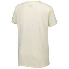 New Orleans Saints New Era Women's Chrome Sideline T-Shirt Cream | NFL