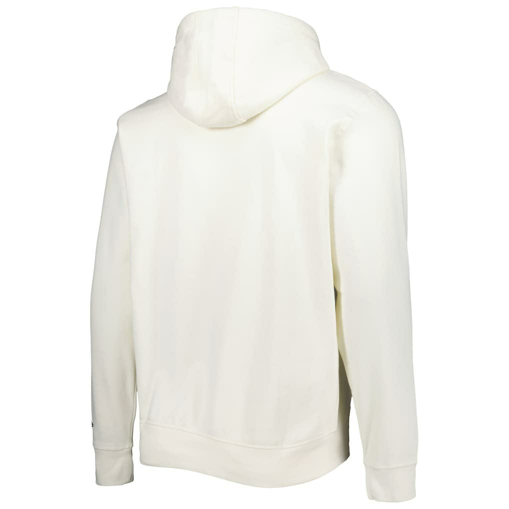 Arizona Cardinals New Era Sideline Chrome Pullover Hoodie Cream | NFL
