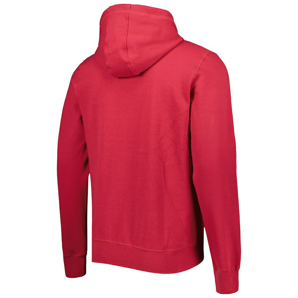 Arizona Cardinals New Era Ink Dye Pullover Hoodie Cardinal | NFL