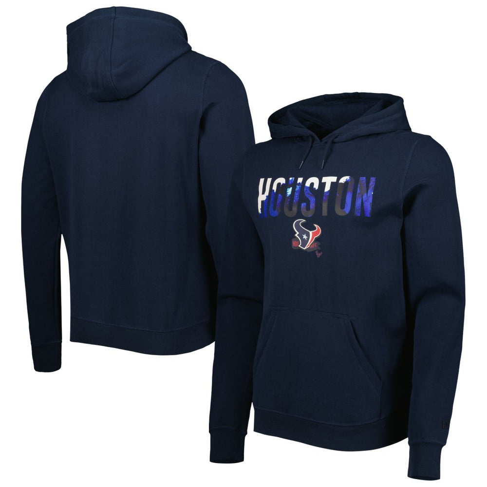 Houston Texans New Era Ink Dye Pullover Hoodie Navy | NFL