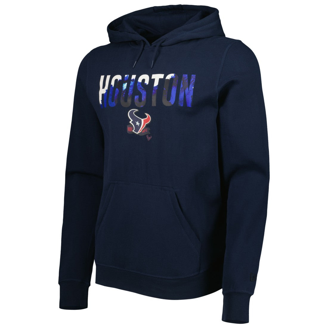 Houston Texans New Era Ink Dye Pullover Hoodie Navy | NFL