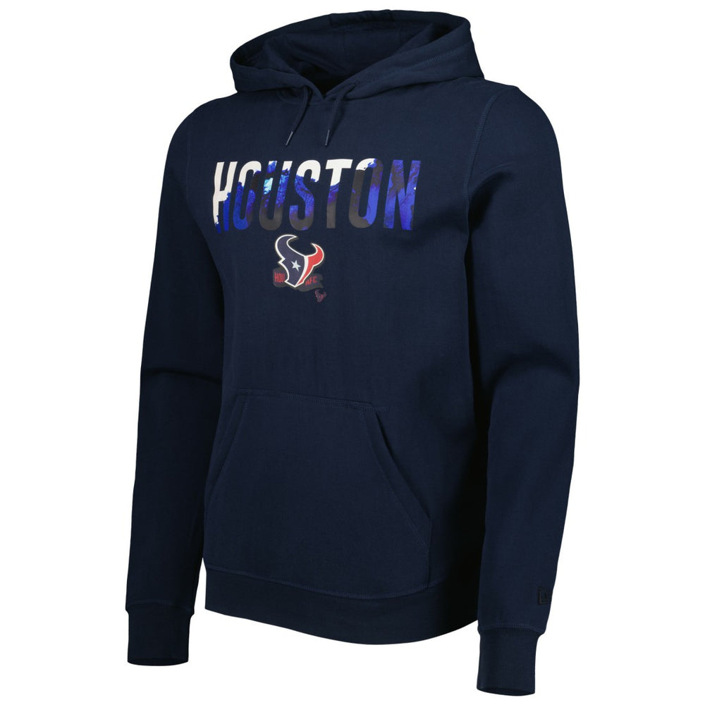 Houston Texans New Era Ink Dye Pullover Hoodie Navy | NFL