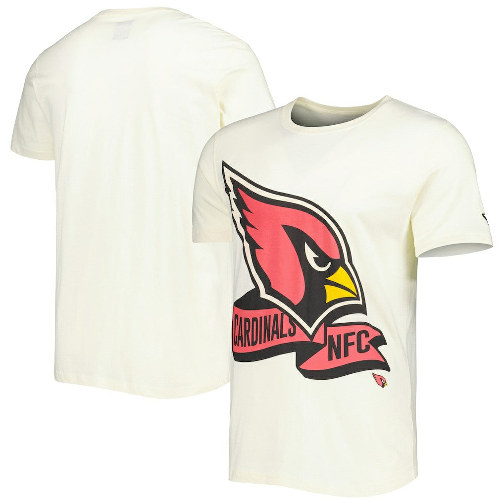 Arizona Cardinals New Era Sideline Chrome T-Shirt Cream | NFL