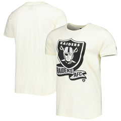 Las Vegas Raiders New Era Sideline Chrome T-Shirt Cream | NFL