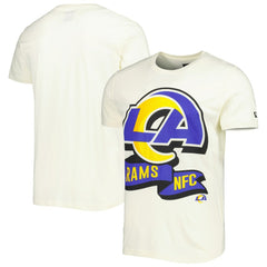 Los Angeles Rams New Era Sideline Chrome T-Shirt Cream | NFL
