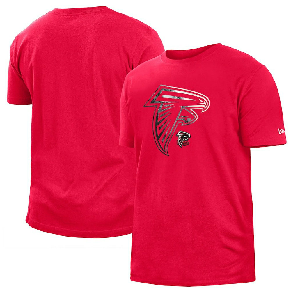 Atlanta Falcons New Era 2022 Sideline Ink Dye T-Shirt Red | NFL
