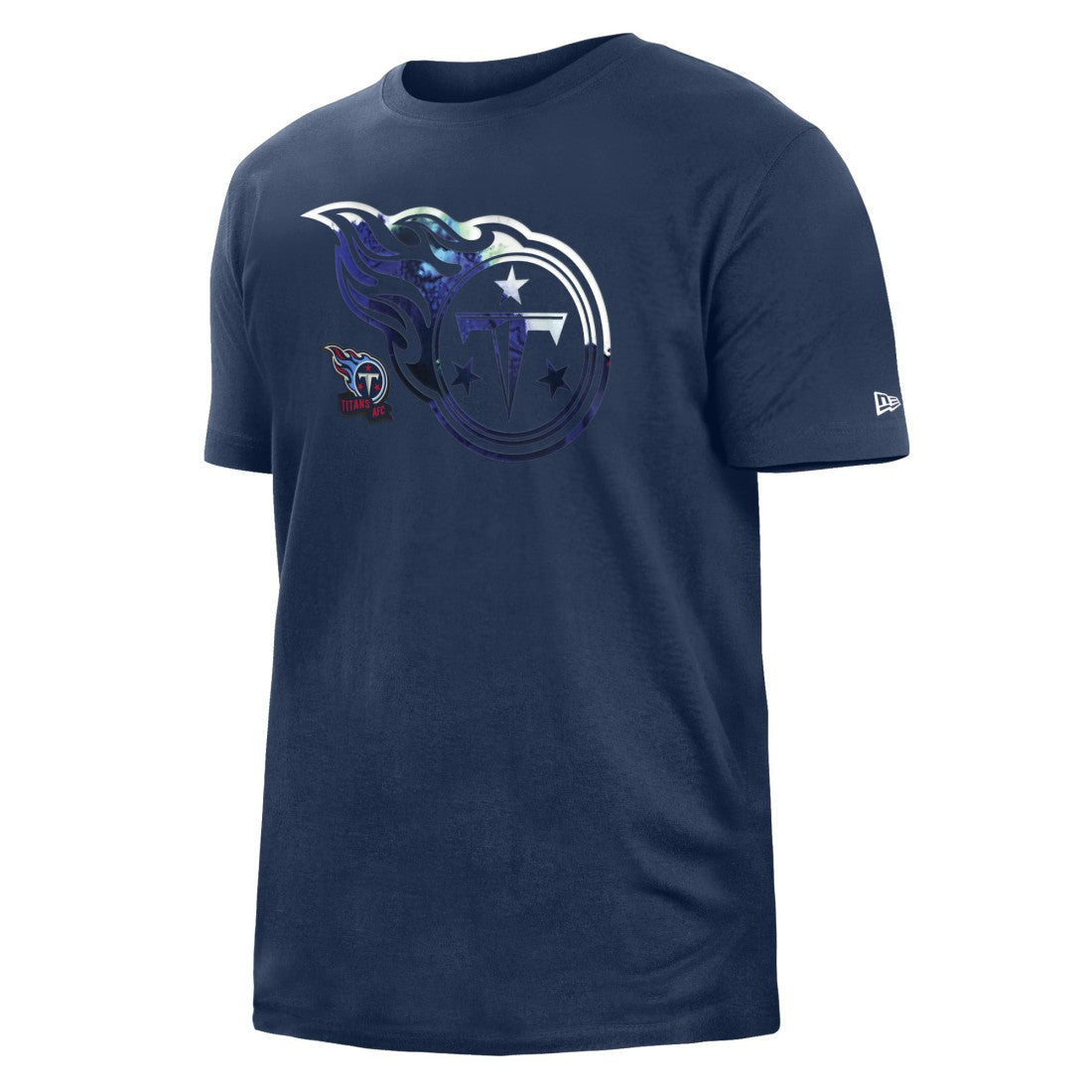Tennessee Titans New Era 2022 Sideline Ink Dye T-Shirt Navy | NFL