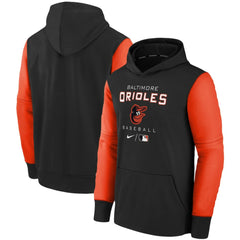Baltimore Orioles Nike Youth Authentic Collection Performance Pullover Hoodie - MLB