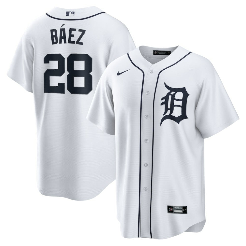 Javier Baez Detroit Tigers Nike Home Replica Player Jersey - MLB