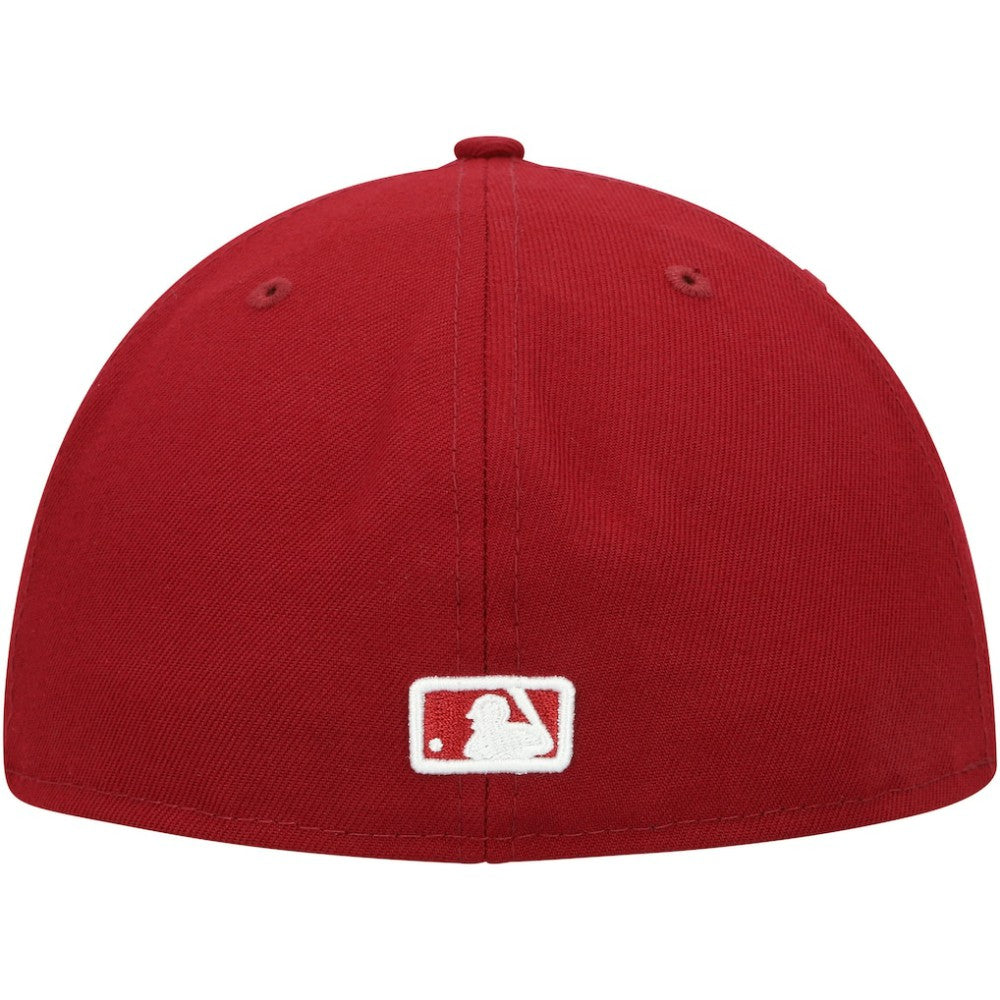 Tampa Bay Rays New Era White Logo 59FIFTY Fitted Hat - MLB