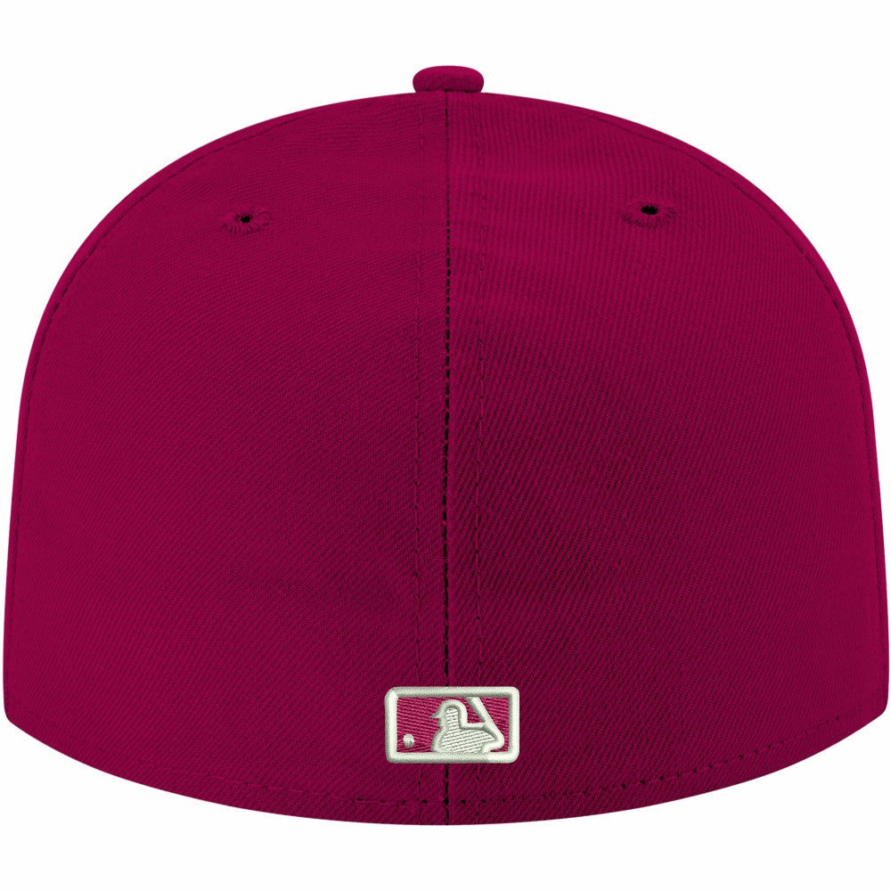 Minnesota Twins New Era White Logo 59FIFTY Fitted Hat - MLB