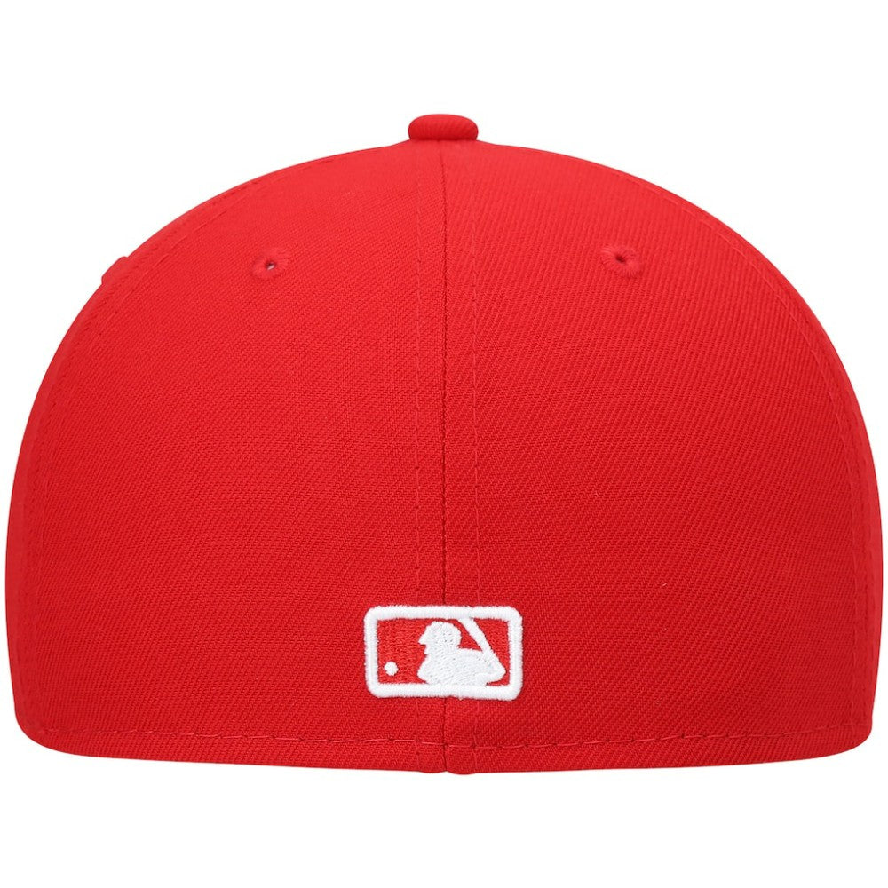 San Diego Padres New Era White Logo 59FIFTY Fitted Hat - MLB