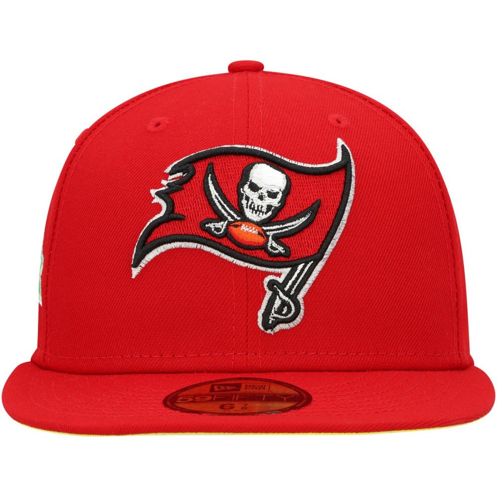 Tampa Bay Buccaneers New Era Super Bowl XXXVII Citrus Pop 59FIFTY Fitted Hat Scarlet | NFL