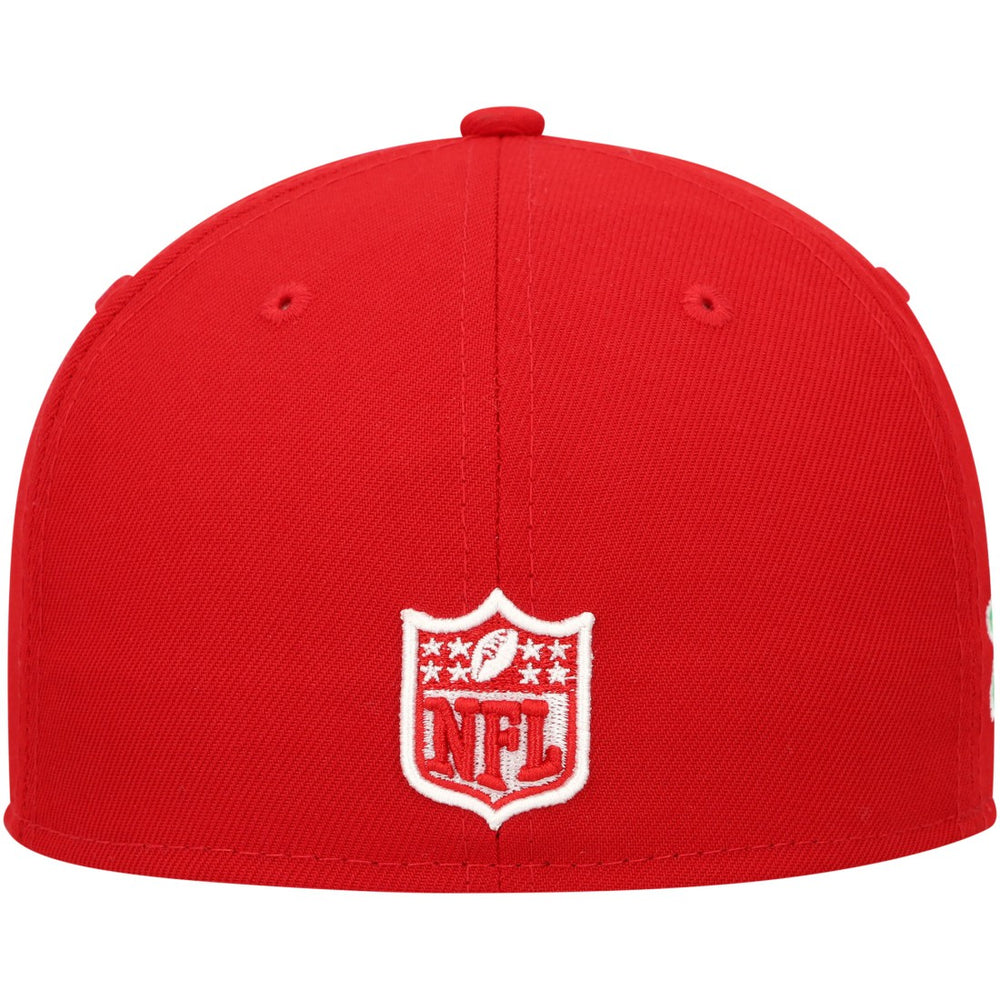 Tampa Bay Buccaneers New Era Super Bowl XXXVII Citrus Pop 59FIFTY Fitted Hat Scarlet | NFL