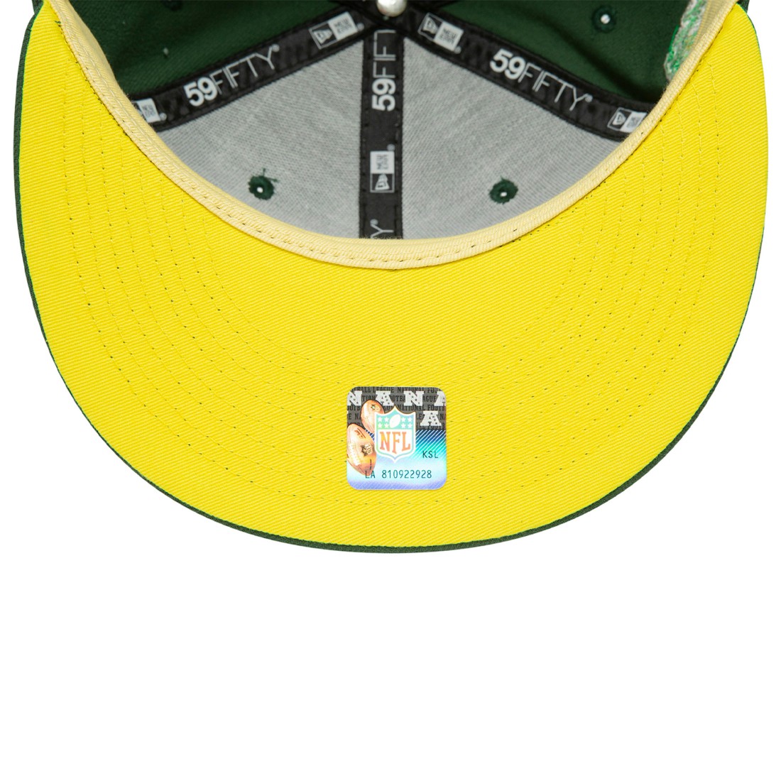 Green Bay Packers New Era Super Bowl XXXI Citrus Pop 59FIFTY Fitted Hat Green | NFL
