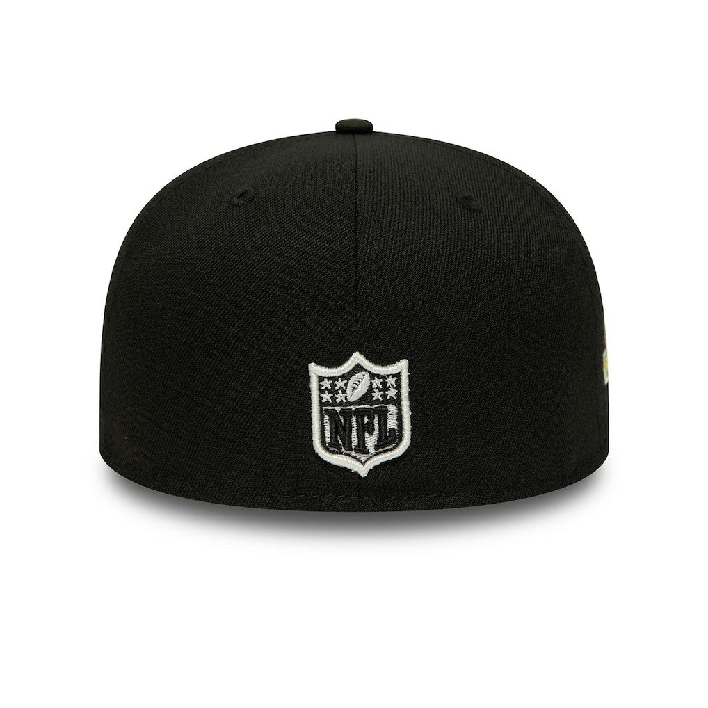 Pittsburgh Steelers New Era Super Bowl XL Citrus Pop 59FIFTY Fitted Hat Black | NFL