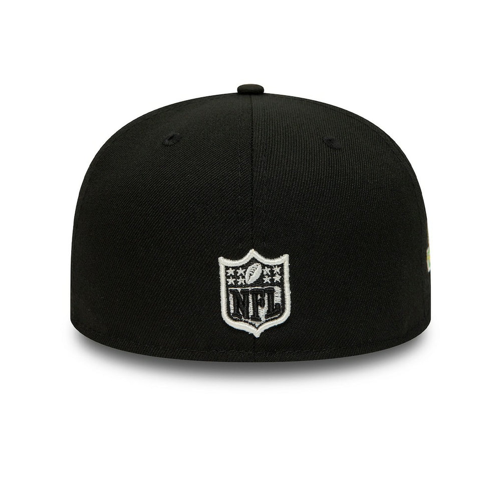 Pittsburgh Steelers New Era Super Bowl XL Citrus Pop 59FIFTY Fitted Hat Black | NFL