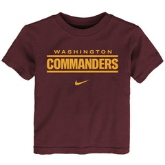 Washington Commanders Preschool Wordmark T-Shirt Burgundy | Nike for Sale