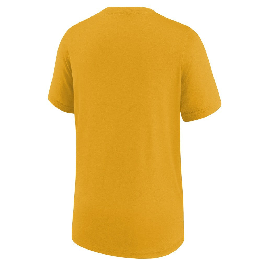Washington Commanders Youth Team Athletic Performance T-Shirt Gold | Nike for Sale