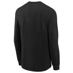 Washington Commanders Youth Team Color Split Long Sleeve T-Shirt Black | Nike for Sale