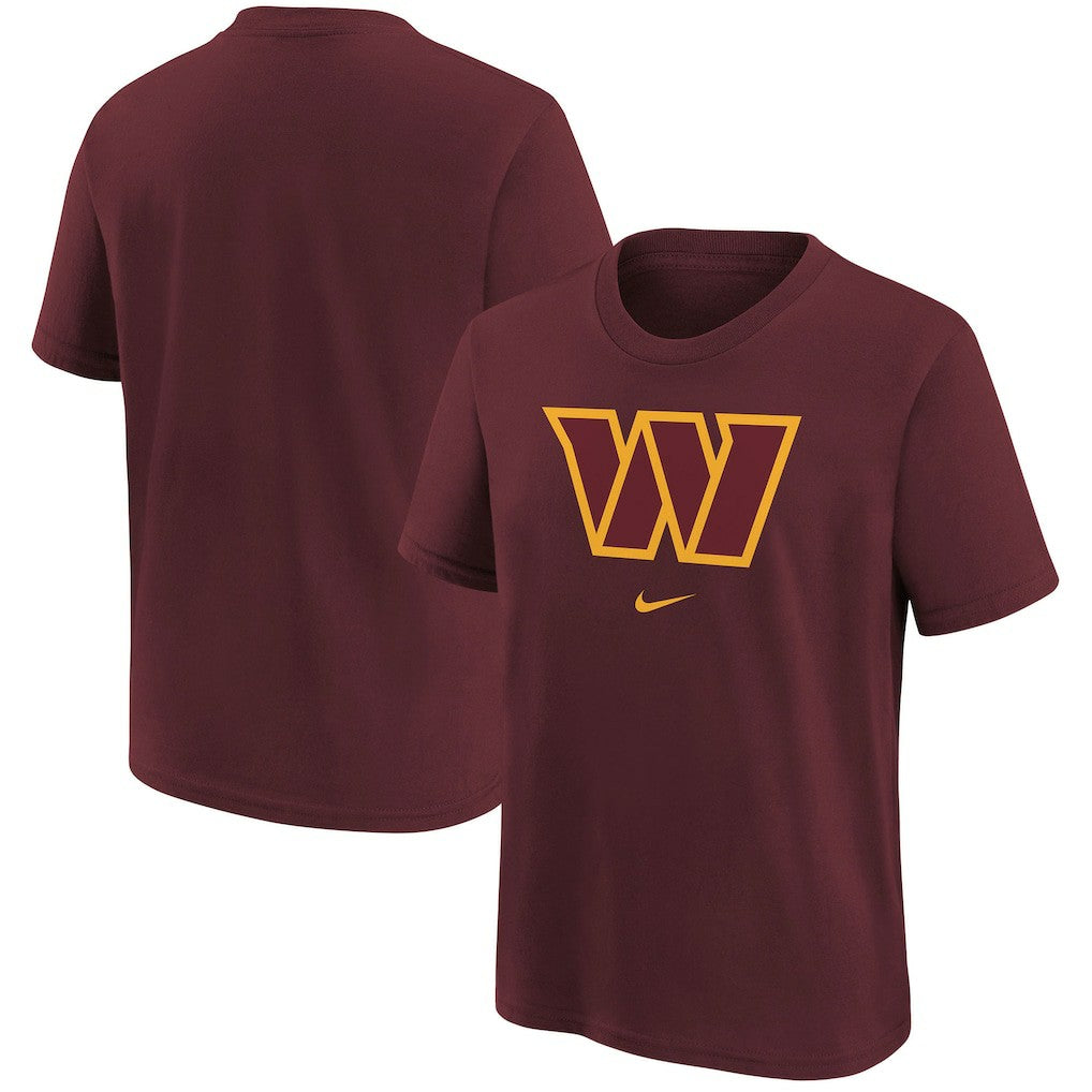 Washington Commanders Youth Team Logo T-Shirt Burgundy | Nike for Sale