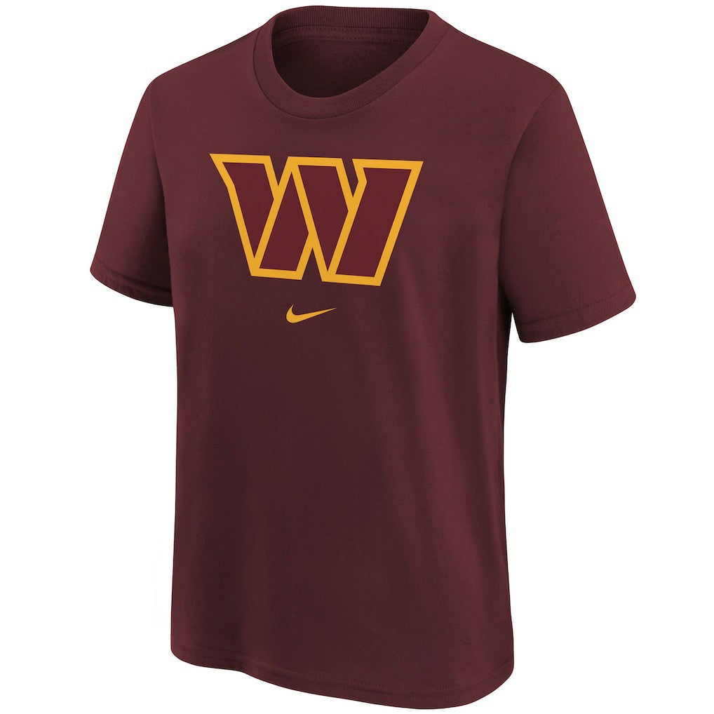 Washington Commanders Youth Team Logo T-Shirt Burgundy | Nike for Sale