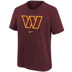 Washington Commanders Youth Team Logo T-Shirt Burgundy | Nike for Sale