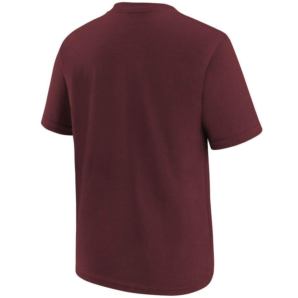 Washington Commanders Youth Team Logo T-Shirt Burgundy | Nike for Sale