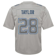 Jonathan Taylor Indianapolis Colts Youth Atmosphere Game Jersey Gray | Nike for Sale