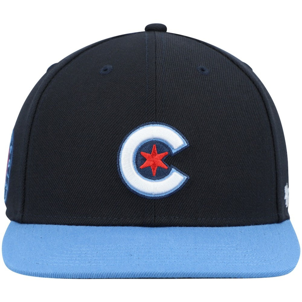 Chicago Cubs '47 2021 City Connect Captain Snapback Hat - MLB