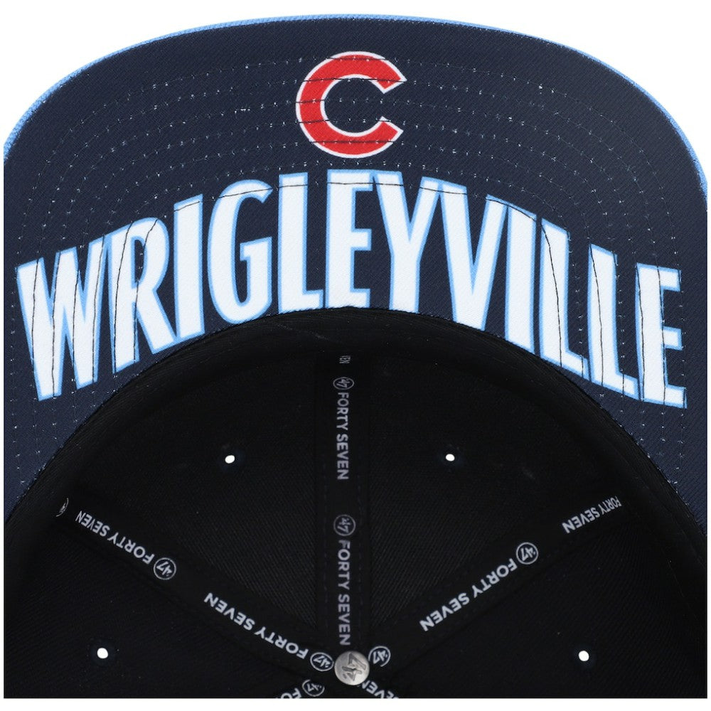Chicago Cubs '47 2021 City Connect Captain Snapback Hat - MLB
