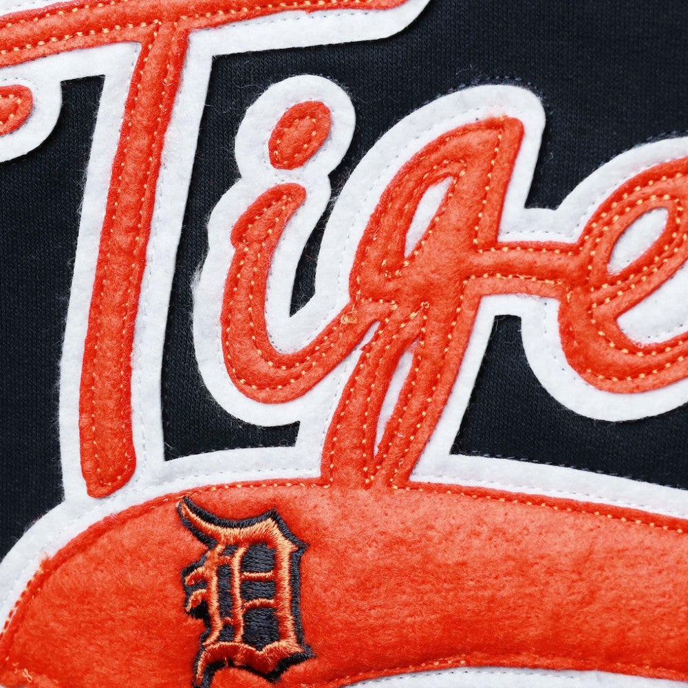 Detroit Tigers Soft as a Grape Women's Plus Size Side Split Pullover Hoodie - MLB