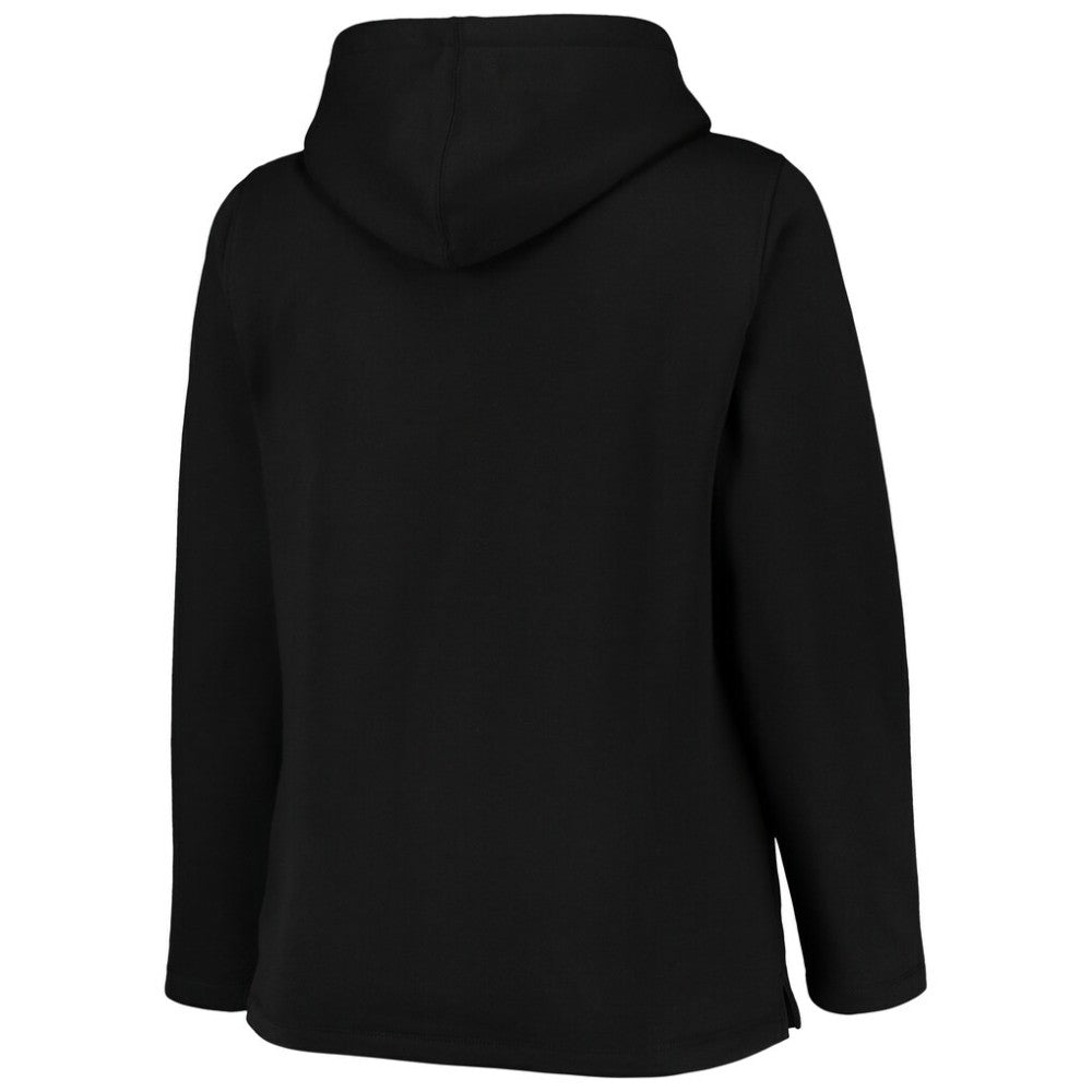 Pittsburgh Pirates Soft as a Grape Women's Plus Size Side Split Pullover Hoodie - MLB