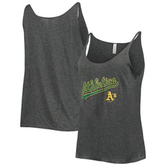 Athletics Soft as a Grape Women's Slouchy Tank Top - MLB