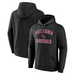 Arizona Cardinals Victory Arch Team Fitted Pullover Hoodie Black | NFL