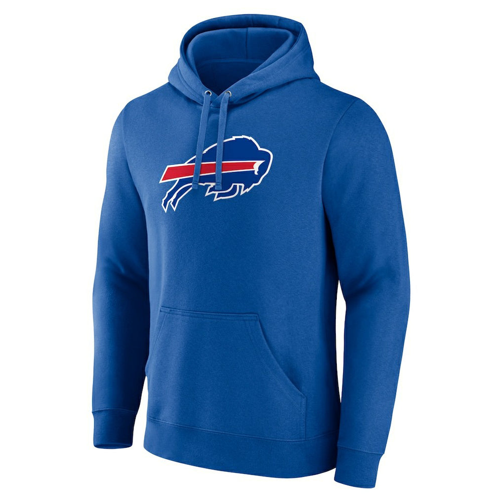 Buffalo Bills Primary Logo Fitted Pullover Hoodie Royal | NFL