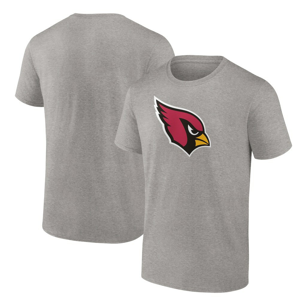 Arizona Cardinals Primary Logo T-Shirt Heather Gray | Fanatics