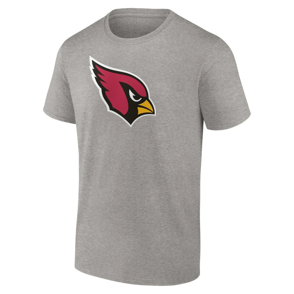 Arizona Cardinals Primary Logo T-Shirt Heather Gray | Fanatics