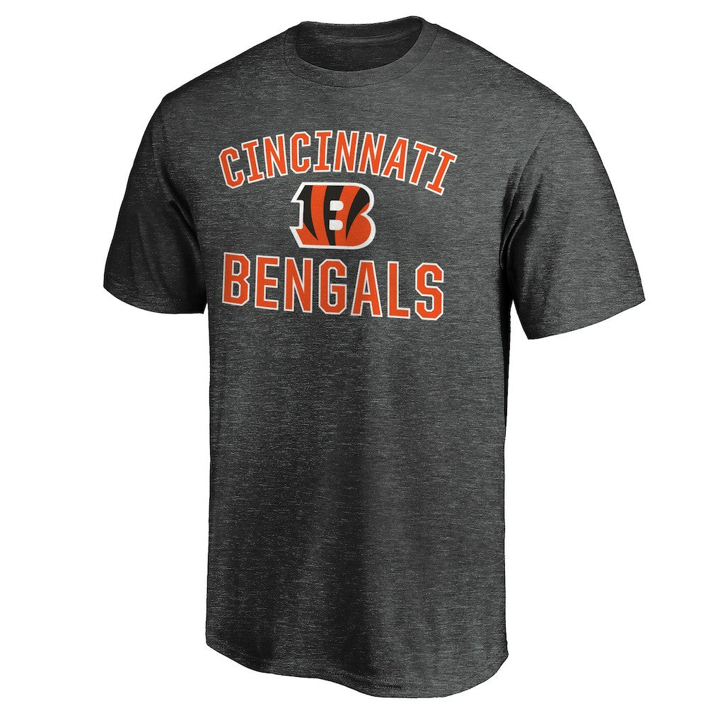 Cincinnati Bengals Victory Arch T-Shirt Heather Charcoal | Fanatics